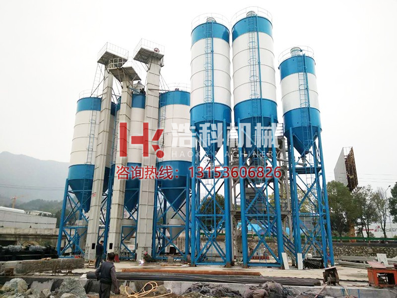 濟南榮華預混砂漿生產線